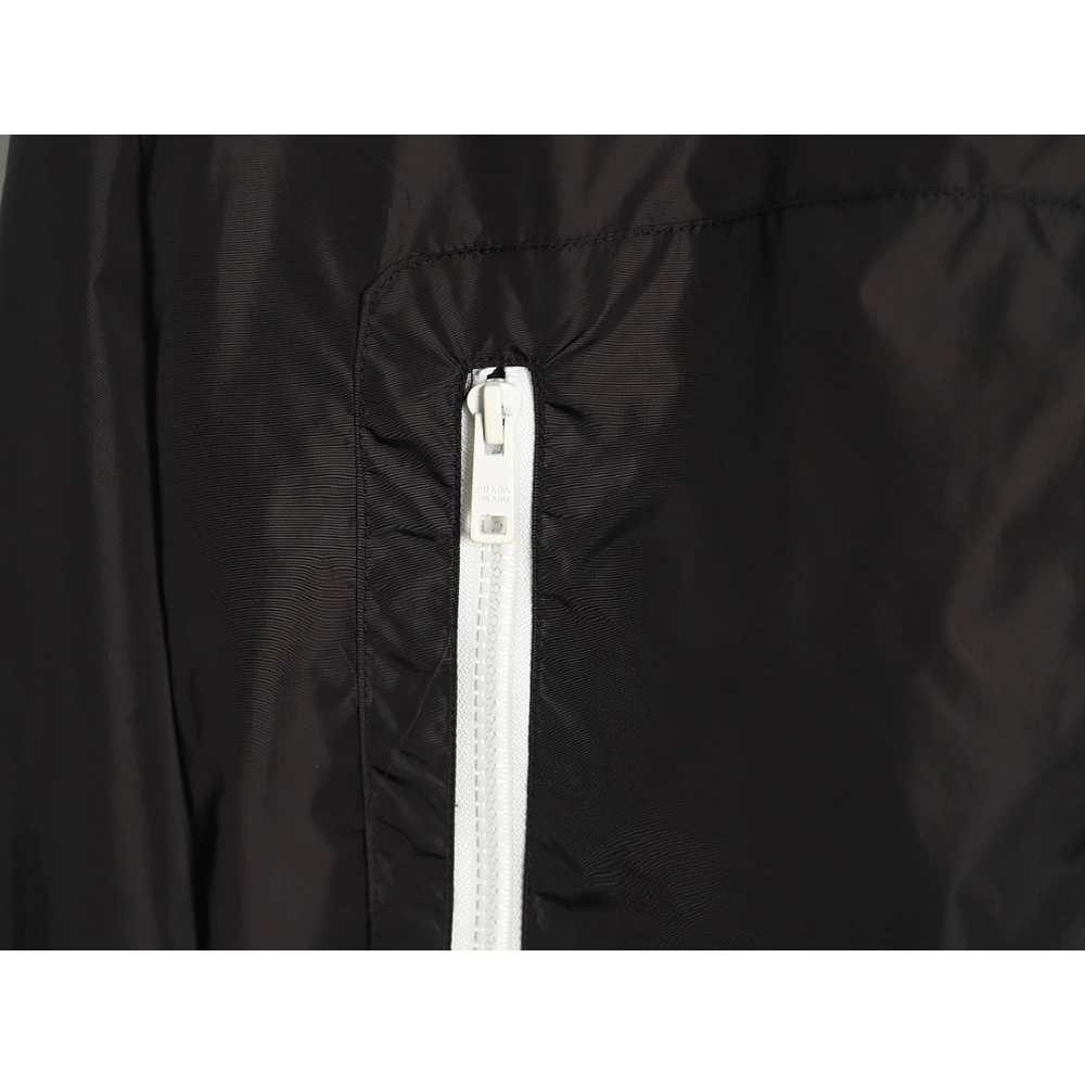 Prada triangle logo webbing woven zipup jacket,Prada Jacket,Jacket,APPAREL