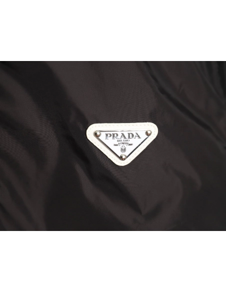 Prada triangle logo webbing woven zipup jacket,Prada Jacket,Jacket,APPAREL