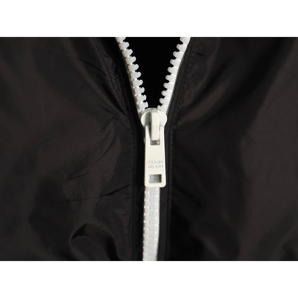 Prada triangle logo webbing woven zipup jacket,Prada Jacket,Jacket,APPAREL