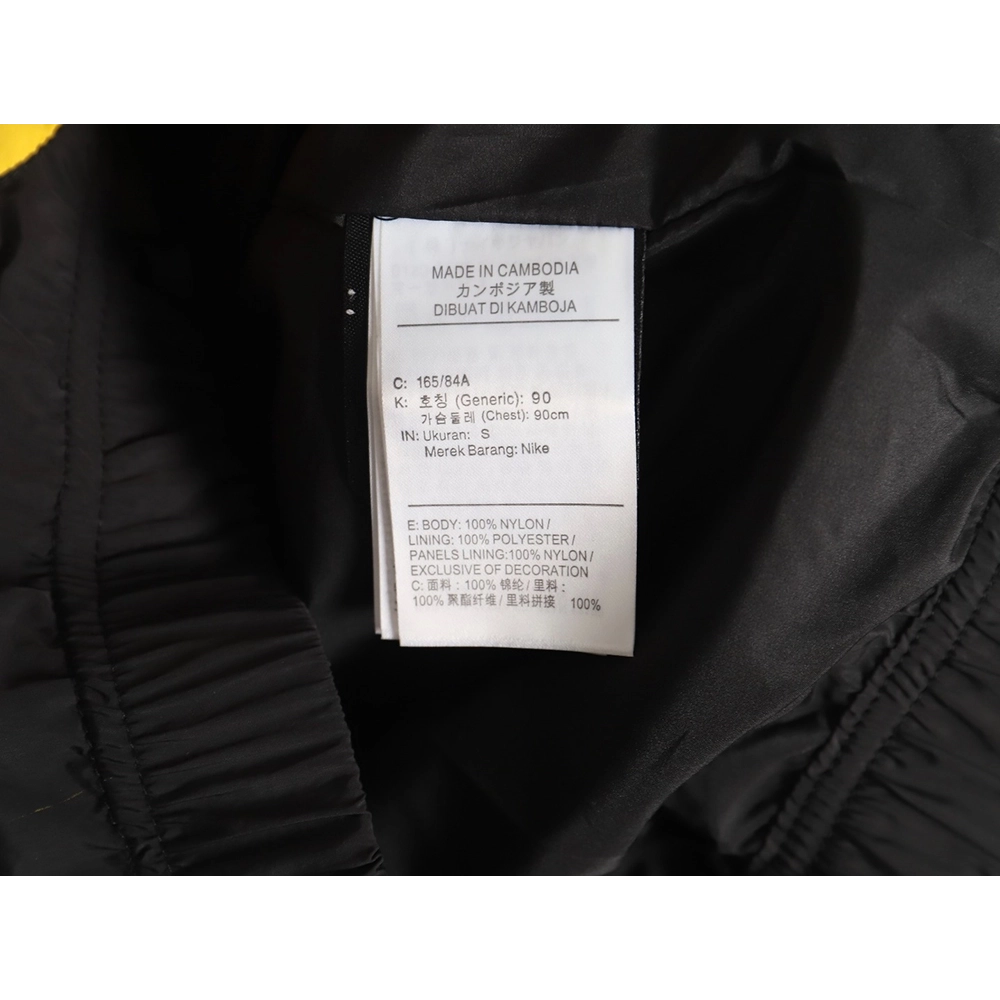 Nike x Drake NOCTA Series Contrast Color Stand Collar Jacket TSK1,Nike Jacket,Jacket,APPAREL