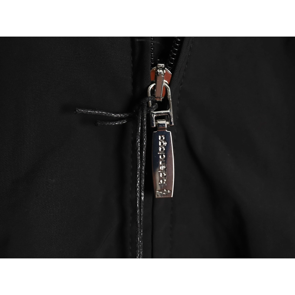 Balenciaga 3B red and white hooded windbreaker jacket,Balenciaga Jacket,Jacket,APPAREL