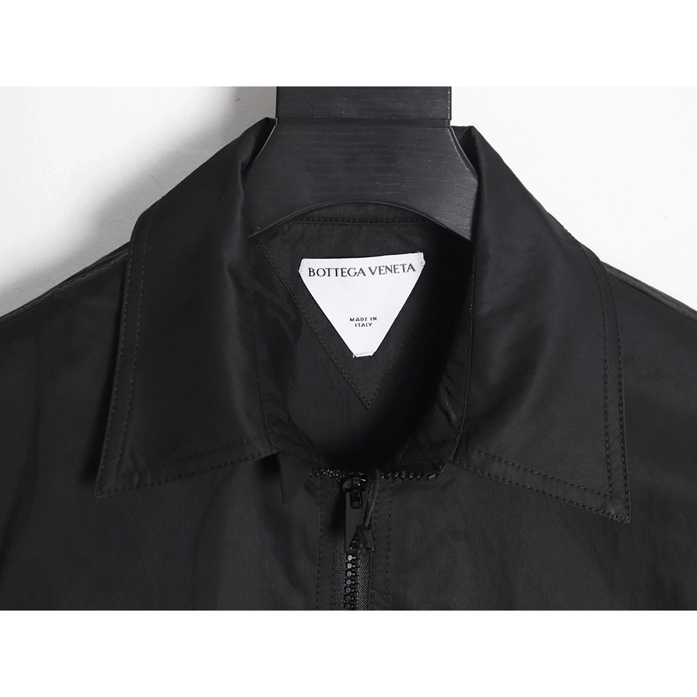 Bottega Veneta triangle pocket lapel nylon jacket TSK2,Bottega Veneta Jacket,Jacket,APPAREL