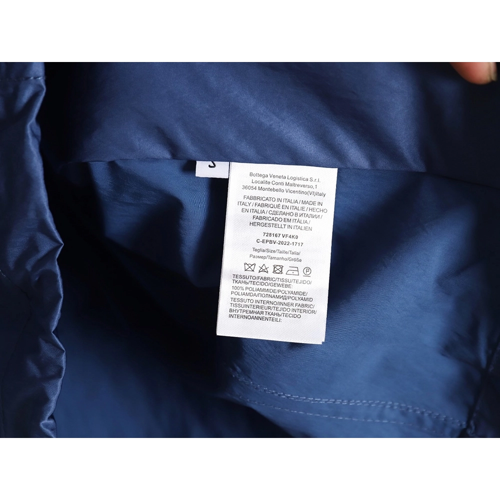 Bottega Veneta triangle pocket lapel nylon jacket TSK1,Bottega Veneta Jacket,Jacket,APPAREL