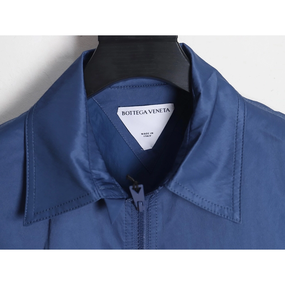 Bottega Veneta triangle pocket lapel nylon jacket TSK1,Bottega Veneta Jacket,Jacket,APPAREL