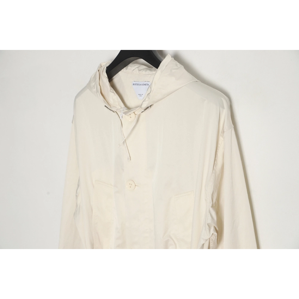 Bottega Veneta hooded jacket with detachable waist bag,Bottega Veneta Jacket,Jacket,APPAREL