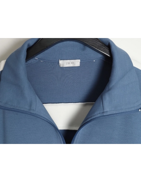 Dior arm embroidered letter contrast jacket,Gucci Jacket,Jacket,APPAREL