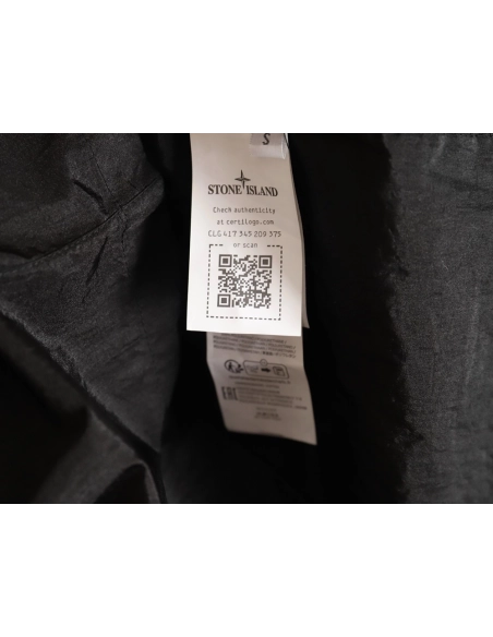 Stone Island Nylon Meta Series Metallic Nylon Long Sleeve Zipper Jacket Sun Protection Clothing TSK3,Stone Island Jacket,Jacket,