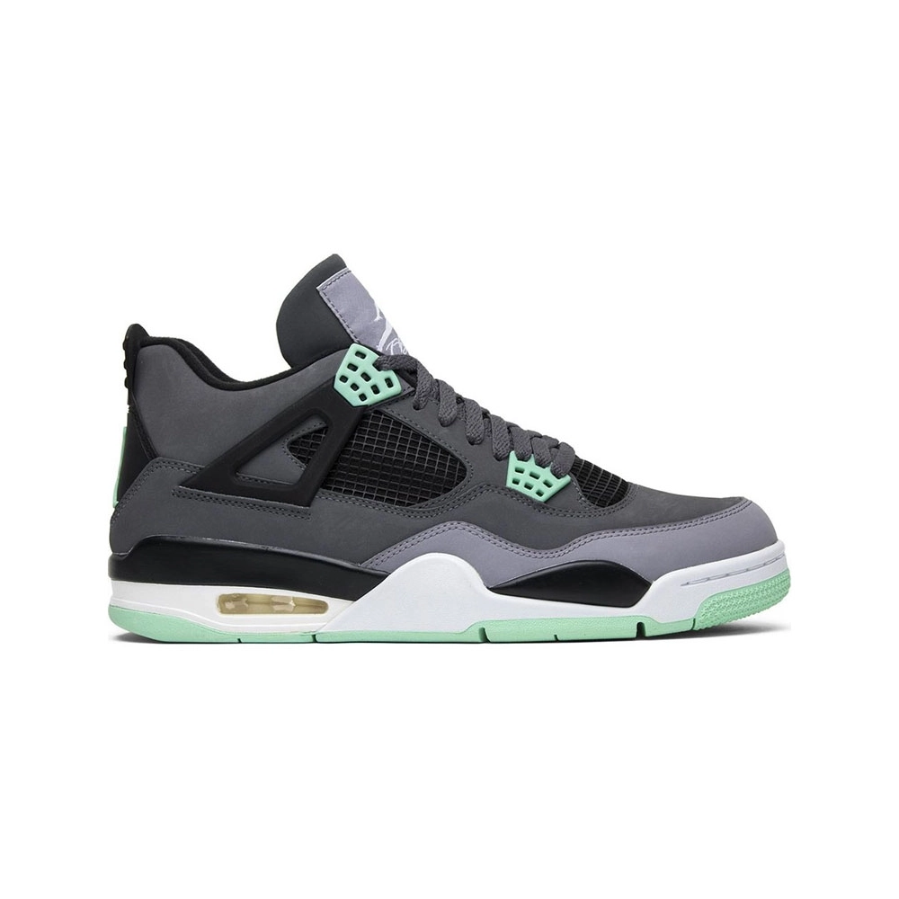 AIR JORDAN 4 RETRO GREEN GLOW 308497 033,AIR JORDAN 4,Air Jordan