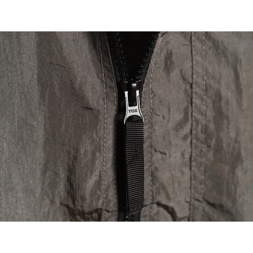 Stone Island Nylon Meta Series Metallic Nylon Long Sleeve Zipper Jacket Sun Protection Clothing TSK2,Stone Island Jacket,Jacket,