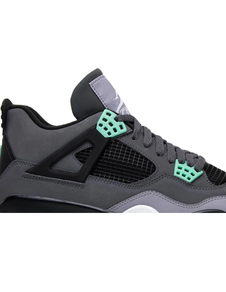 AIR JORDAN 4 RETRO GREEN GLOW 308497 033,AIR JORDAN 4,Air Jordan