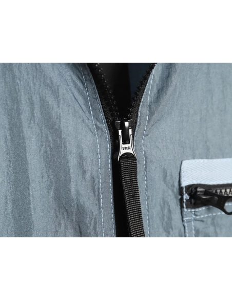 Stone Island Nylon Meta Series Metallic Nylon Long Sleeve Zipper Jacket Sun Protection Clothing TSK1,Stone Island Jacket,Jacket,
