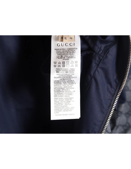 Gucci 24ss Smooth Nylon Webbing Jacket TSK2,Gucci Jacket,Jacket,APPAREL