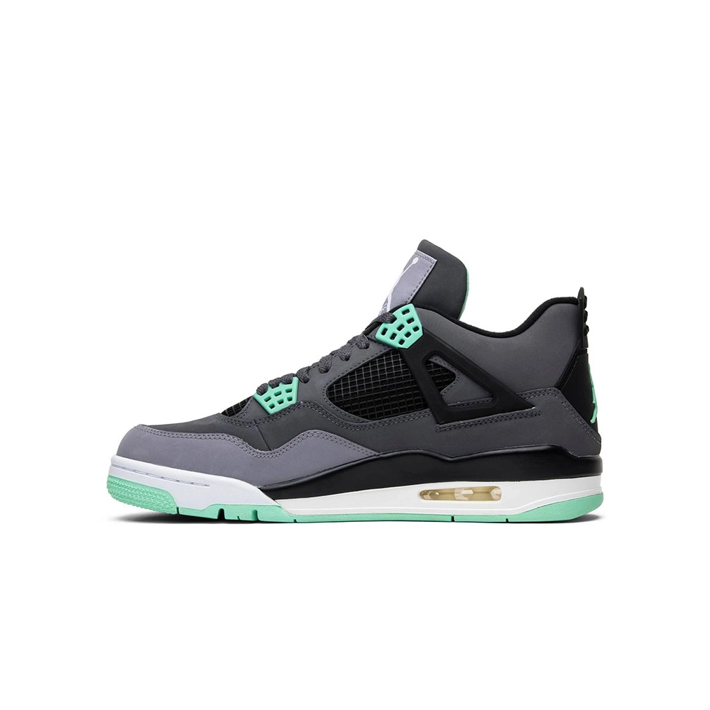 AIR JORDAN 4 RETRO GREEN GLOW 308497 033,AIR JORDAN 4,Air Jordan