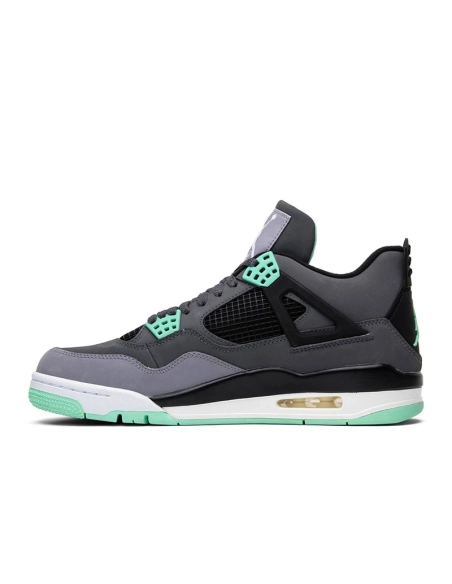 AIR JORDAN 4 RETRO GREEN GLOW 308497 033,AIR JORDAN 4,Air Jordan