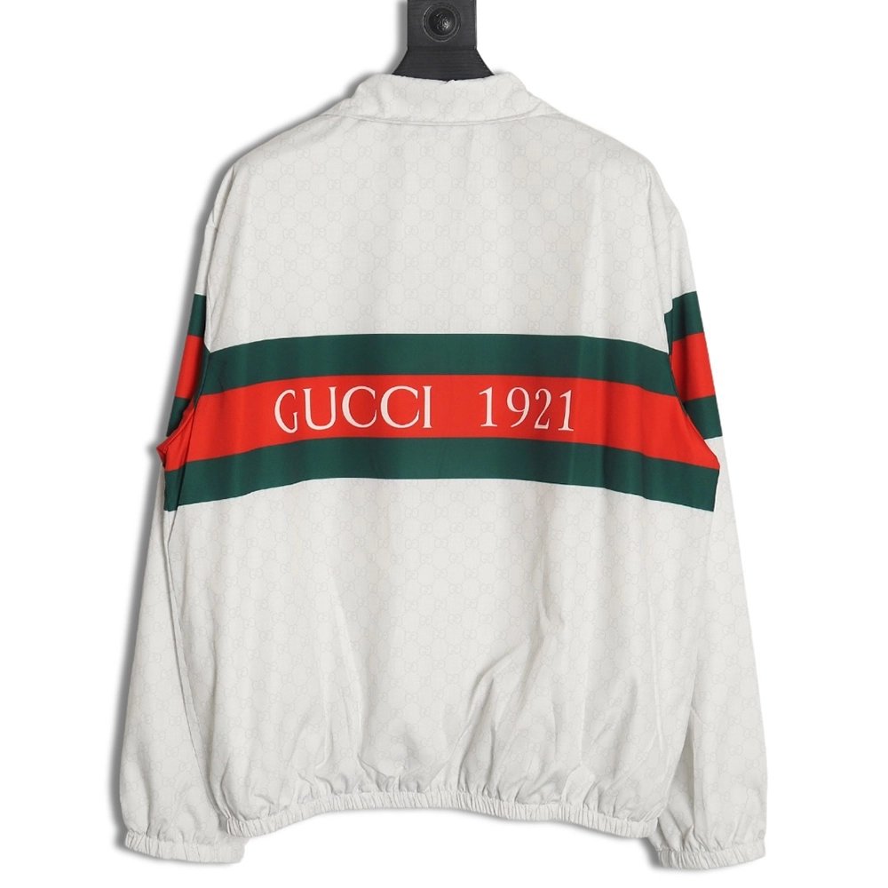 Gucci 24ss Smooth Nylon Webbing Jacket TSK1,Gucci Jacket,Jacket,APPAREL
