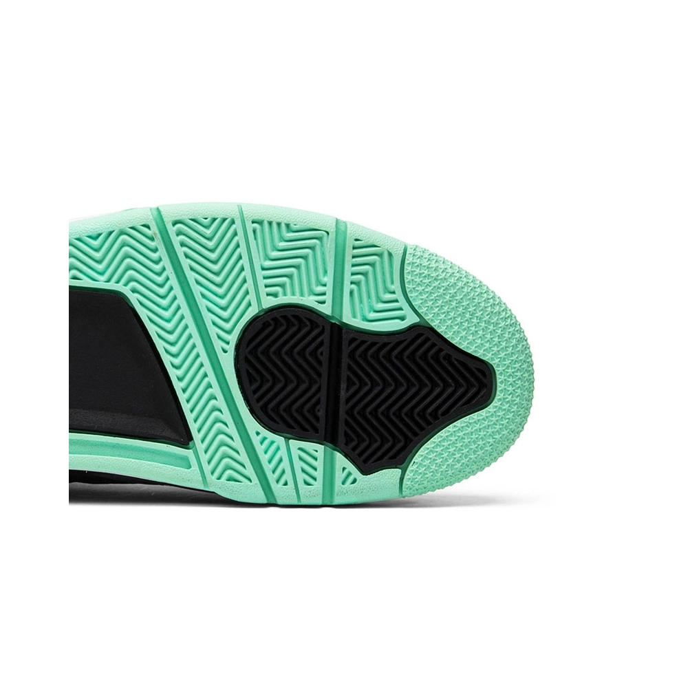 AIR JORDAN 4 RETRO GREEN GLOW 308497 033,AIR JORDAN 4,Air Jordan