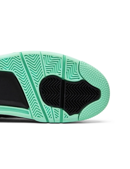 AIR JORDAN 4 RETRO GREEN GLOW 308497 033,AIR JORDAN 4,Air Jordan