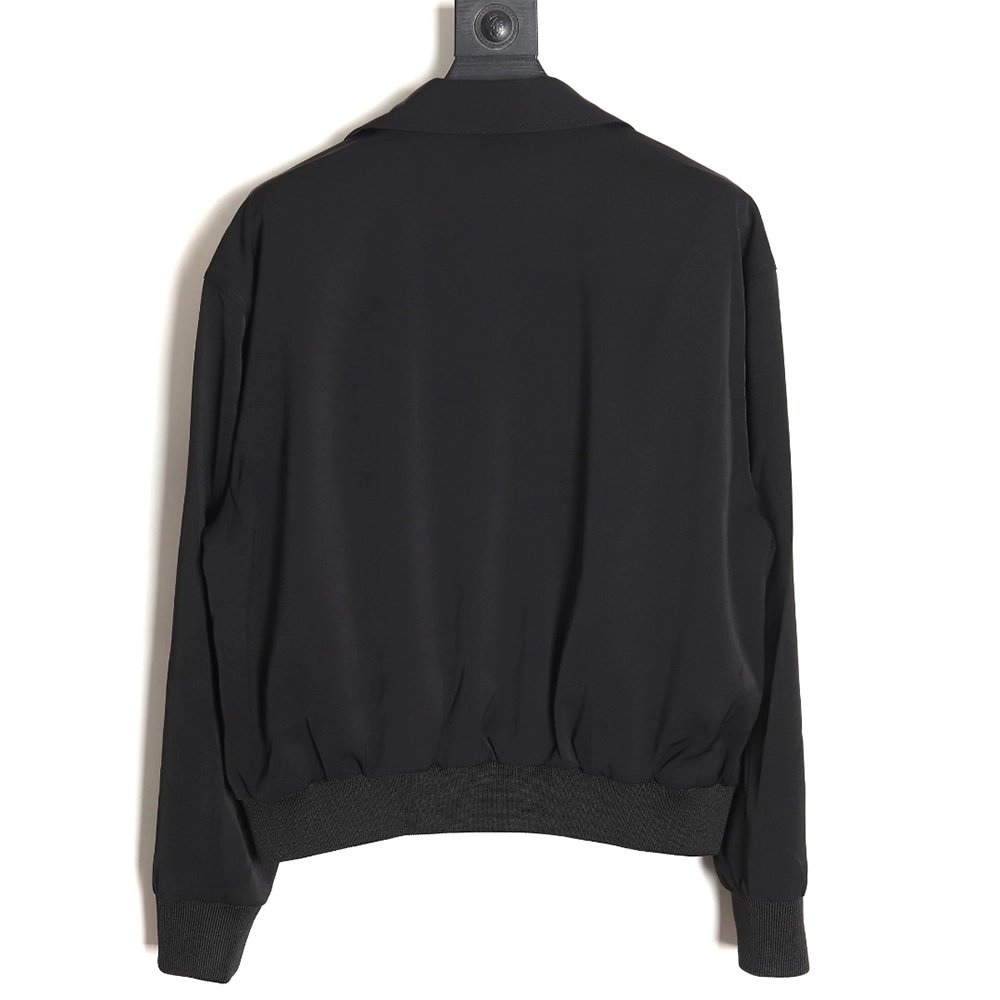 Celine 24SS Arc de Triomphe small embroidered lapel silk jacket,Celine Jacket,Jacket,APPAREL