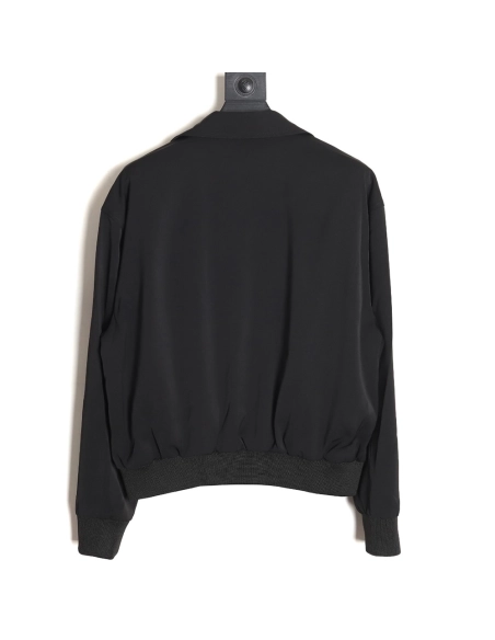 Celine 24SS Arc de Triomphe small embroidered lapel silk jacket,Celine Jacket,Jacket,APPAREL