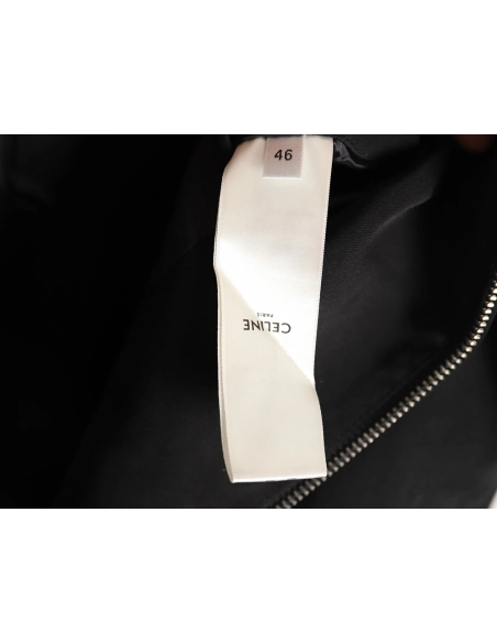 Celine 24SS Arc de Triomphe small embroidered lapel silk jacket,Celine Jacket,Jacket,APPAREL