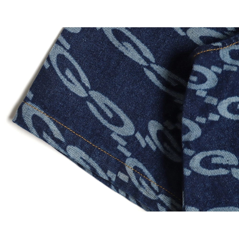 Gucci 24SS Spring and Summer New Classic Jacket Short Sleeve Shirt,Gucci Jacket,Jacket,APPAREL