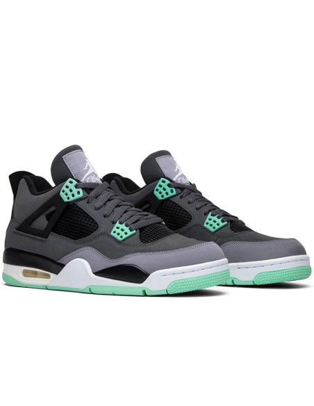 AIR JORDAN 4 RETRO GREEN GLOW 308497 033,AIR JORDAN 4,Air Jordan