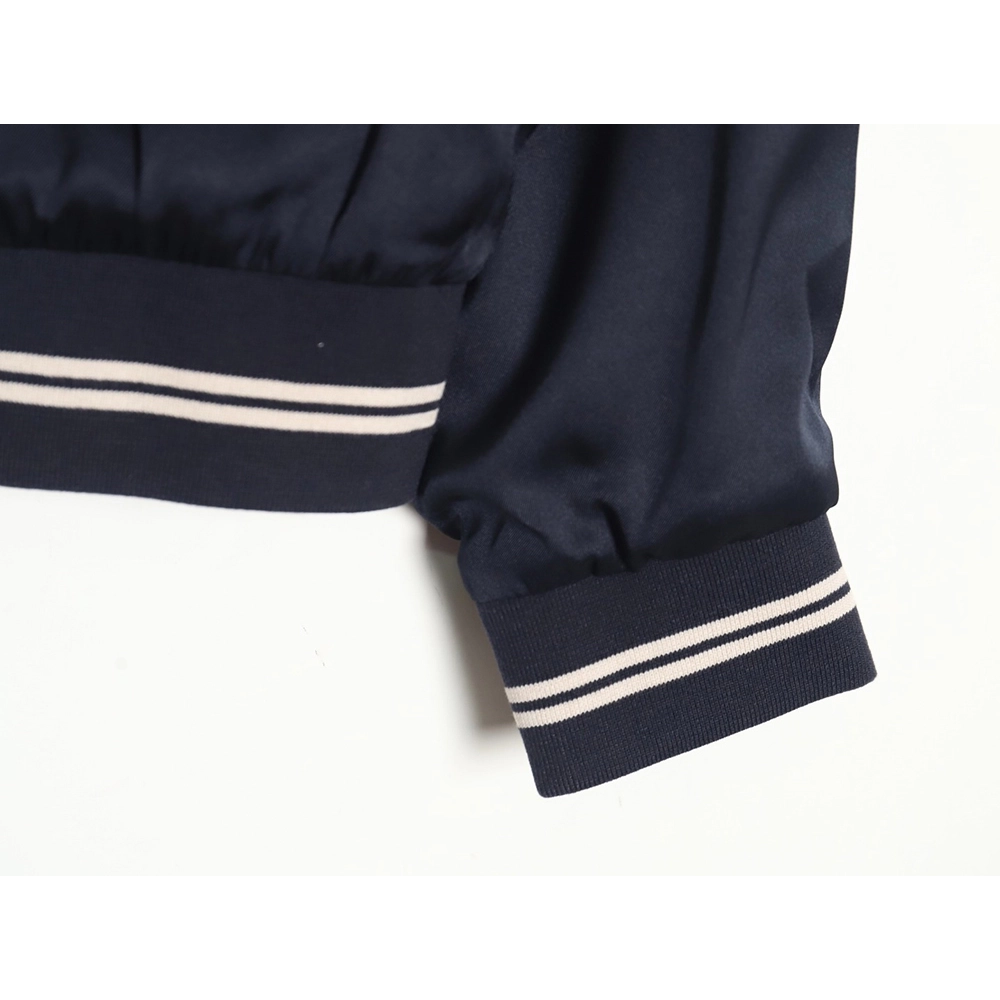 Prada 24SS mulberry silk ribbon hem hooded jacket,Prada Jacket,Jacket,APPAREL