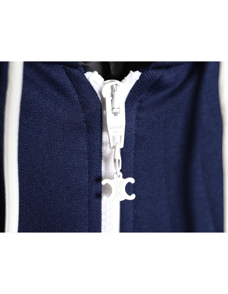 Celine CE24SS doublefaced plain webbing hooded jacket,Celine Jacket,Jacket,APPAREL