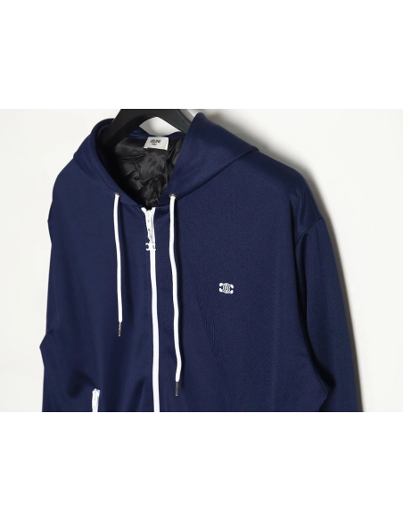 Celine CE24SS doublefaced plain webbing hooded jacket,Celine Jacket,Jacket,APPAREL