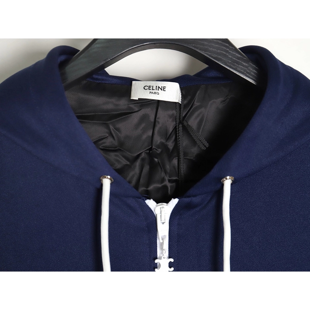 Celine CE24SS doublefaced plain webbing hooded jacket,Celine Jacket,Jacket,APPAREL