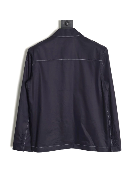 Dior CD24SS topstitched threepocket work jacket,Dior Jacket,Jacket,APPAREL