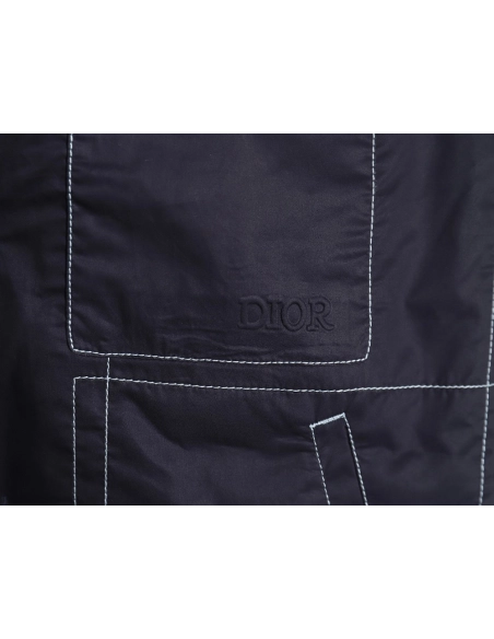 Dior CD24SS topstitched threepocket work jacket,Dior Jacket,Jacket,APPAREL