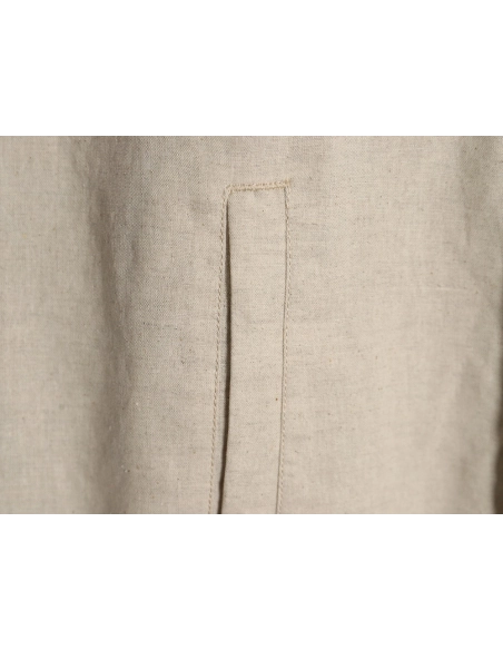 Prada PRD24SS Chambray Pocket Long Sleeve Shirt Jacket,Prada Jacket,Jacket,APPAREL