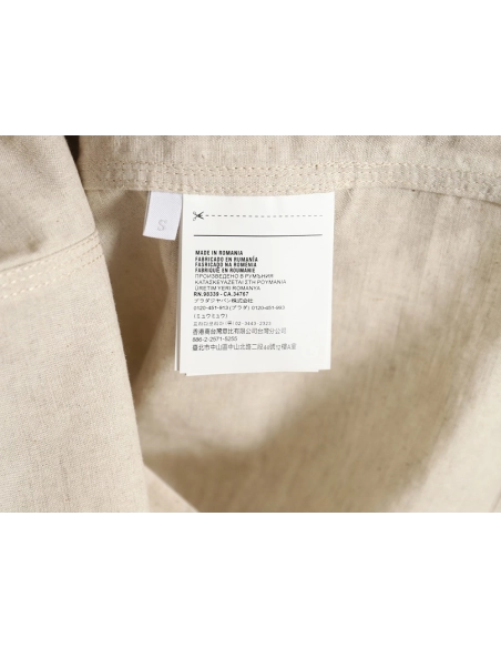 Prada PRD24SS Chambray Pocket Long Sleeve Shirt Jacket,Prada Jacket,Jacket,APPAREL