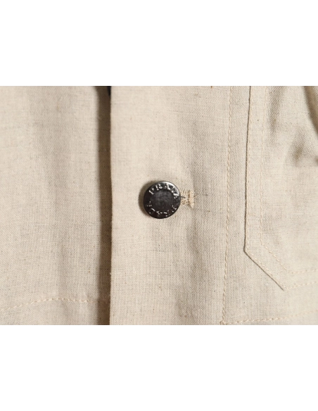 Prada PRD24SS Chambray Pocket Long Sleeve Shirt Jacket,Prada Jacket,Jacket,APPAREL