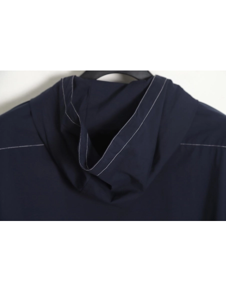 Prada 23SS topstitched zipper jacket,Prada Jacket,Jacket,APPAREL