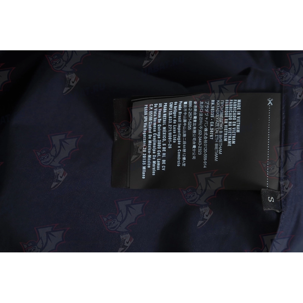 Prada 23SS topstitched zipper jacket,Prada Jacket,Jacket,APPAREL