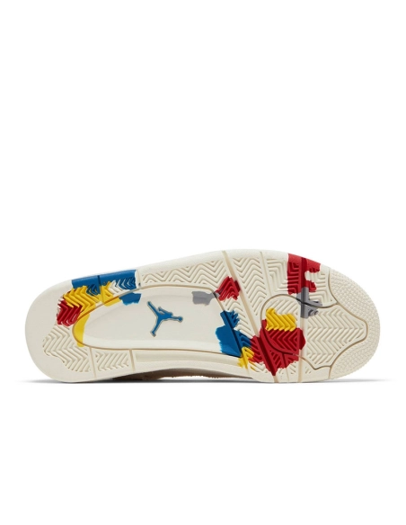 AIR JORDAN 4 RETRO BLANK CANVAS DQ4909 100,AIR JORDAN 4,Air Jordan