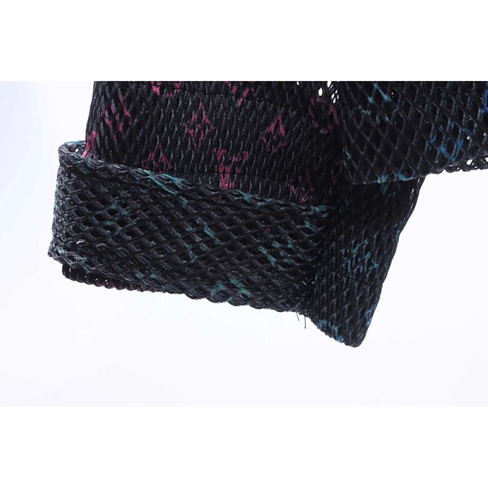 LV gradient presbyopic mesh hooded jacket,Louis Vuitton Jacket,Jacket,APPAREL