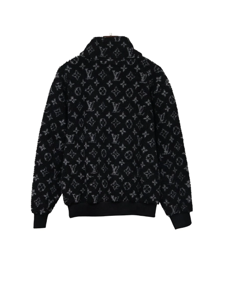 LV teddy velvet jacket,Louis Vuitton Jacket,Jacket,APPAREL