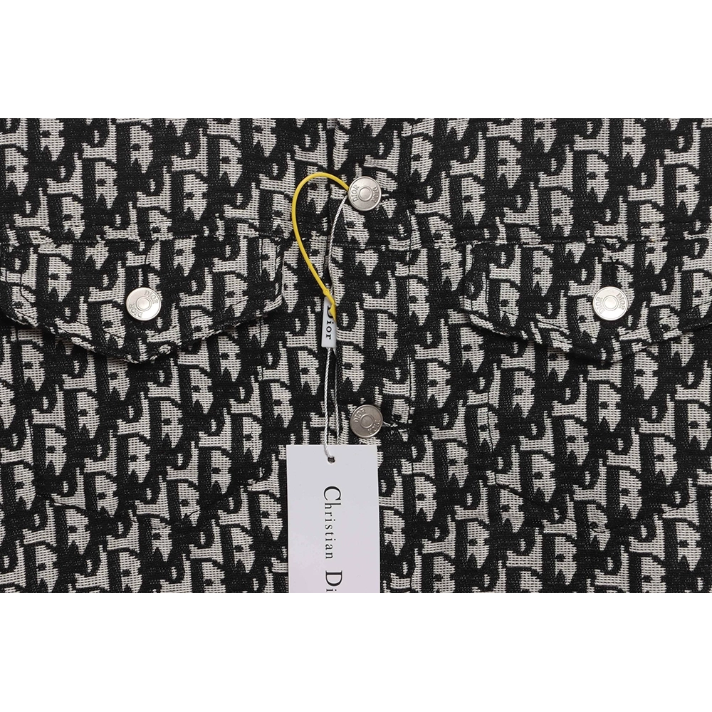Dior classic LOGO jacquard allover printed jacket,Dior Jacket,Jacket,APPAREL
