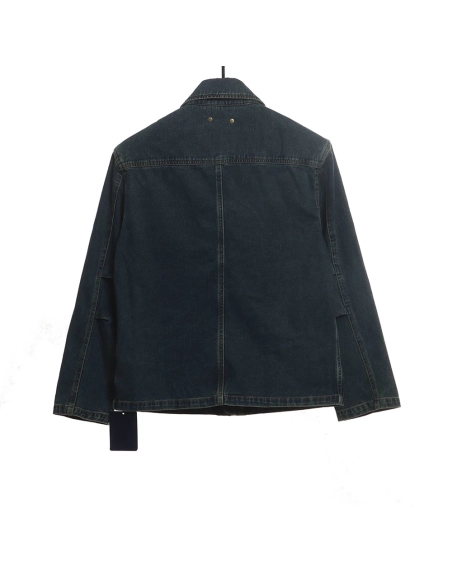 LV embossed denim jacket,Louis Vuitton Jacket,Jacket,APPAREL