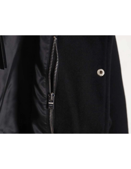 AMIRI classic contrast color patch sleeve jacket baseball jacket,Amiri Jacket,Jacket,APPAREL