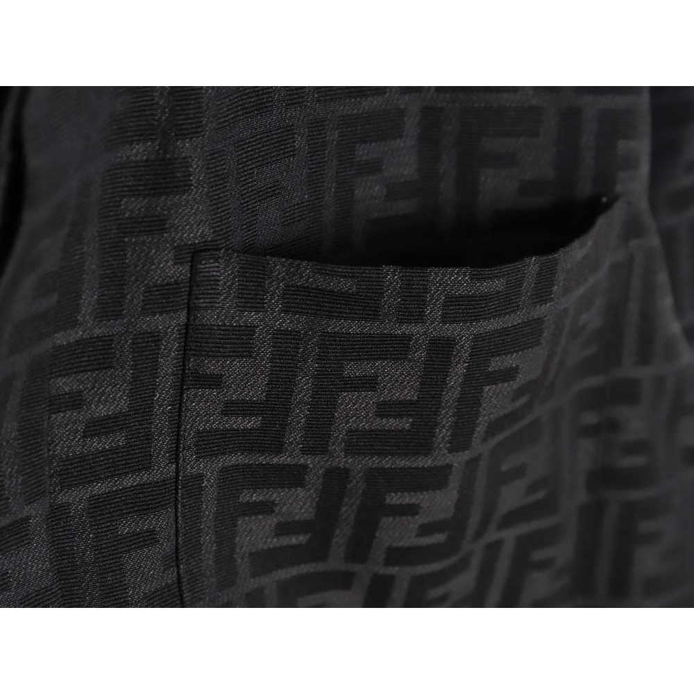 Fendi Fendi 23FW FF old flower jacquard shirt jacket,Fendi Jacket,Jacket,APPAREL