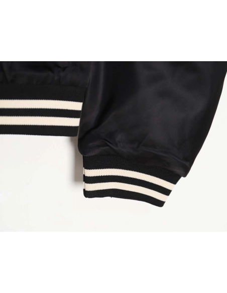 Celine Celine new embroidered letter hooded cotton jacket_CM_1,Celine Jacket,Jacket,APPAREL