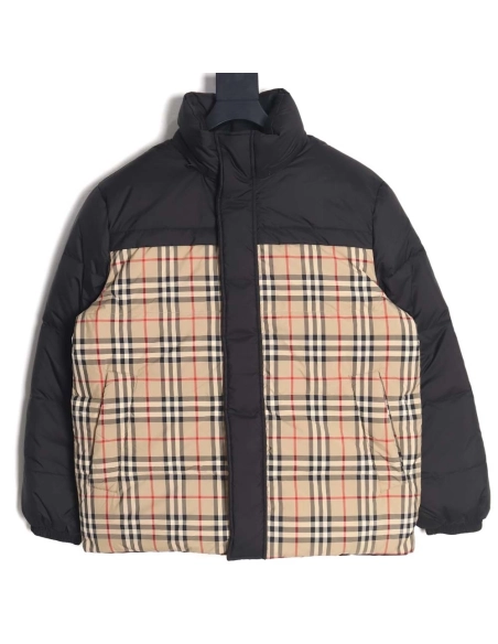 Burberry BBR 23FW plaid reversible down jacket,Burberry Jacket,Jacket,APPAREL