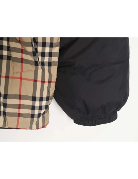 Burberry BBR 23FW plaid reversible down jacket,Burberry Jacket,Jacket,APPAREL