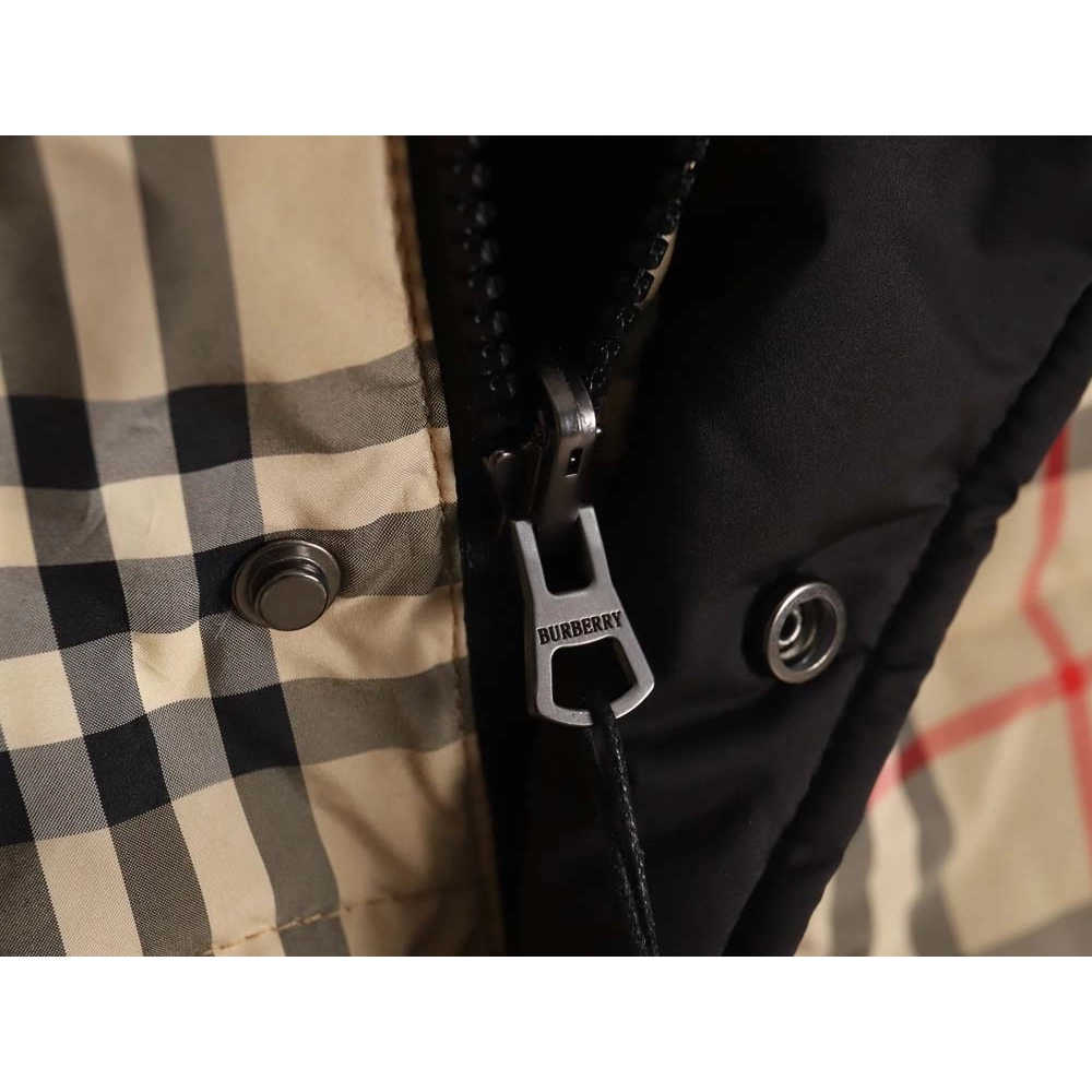 Burberry BBR 23FW plaid reversible down jacket,Burberry Jacket,Jacket,APPAREL