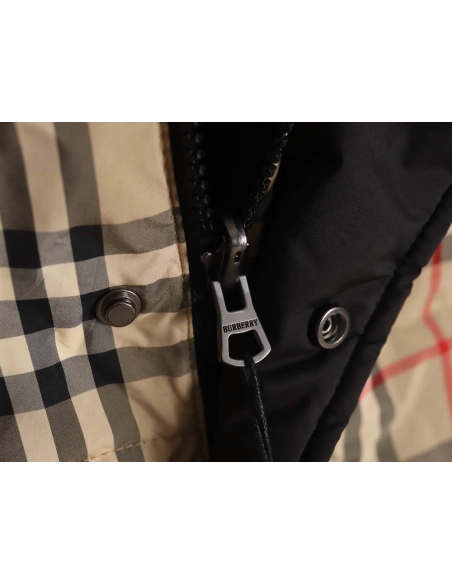 Burberry BBR 23FW plaid reversible down jacket,Burberry Jacket,Jacket,APPAREL