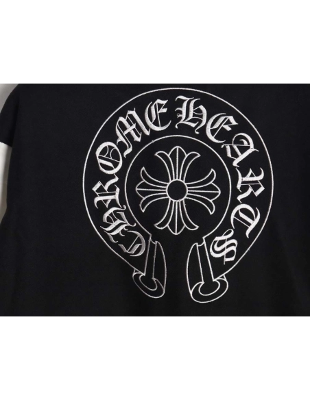 CHROME HEARTS Chrome hearts Chrome hearts baseball jacket with large Sanskrit cross on the back,Chrome Hearts Jacket,Jacket,APPA